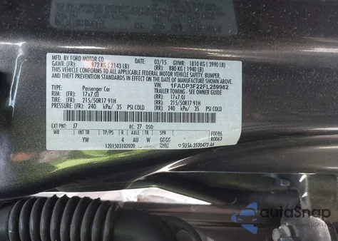 2015 Ford Focus Se from USA, damaged, VIN 1FADP3F22FL259982